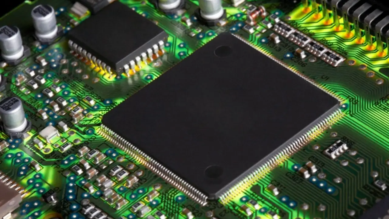 Commercial Microcontroller Chip