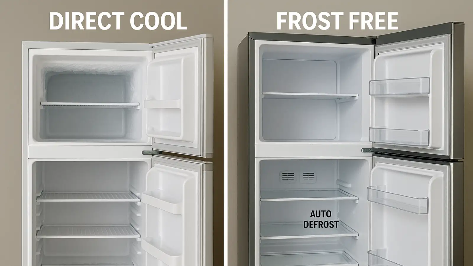 Direct Cool Vs Frost Free Fridge