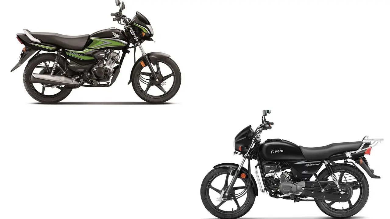 Hero Splendor Plus Vs Honda Shine