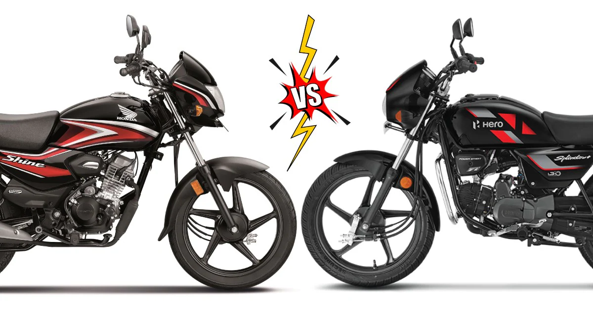 Honda Shine 2025 Vs Hero Splendar Plus