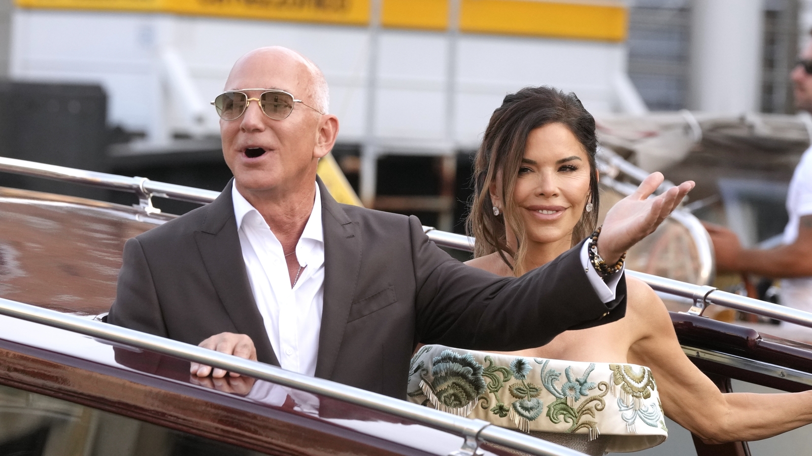 Jeff Bezos And Lauren Sanchez