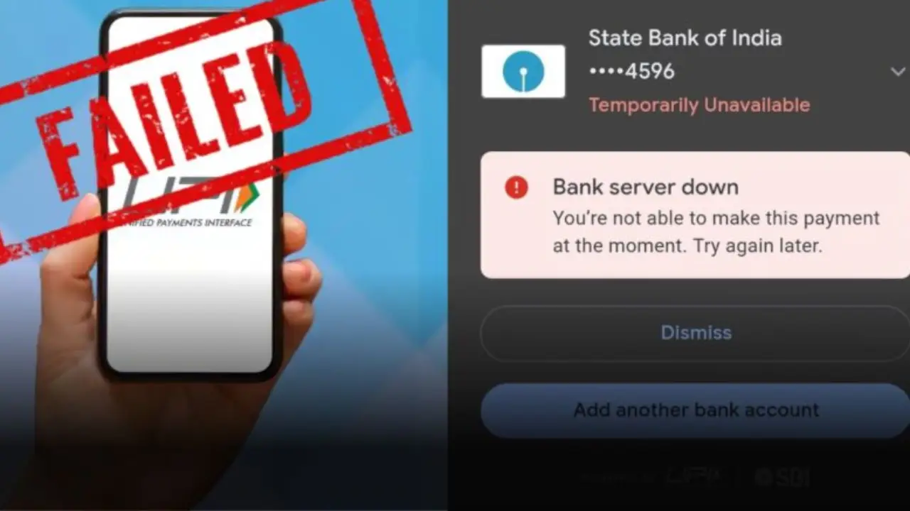 UPI server down