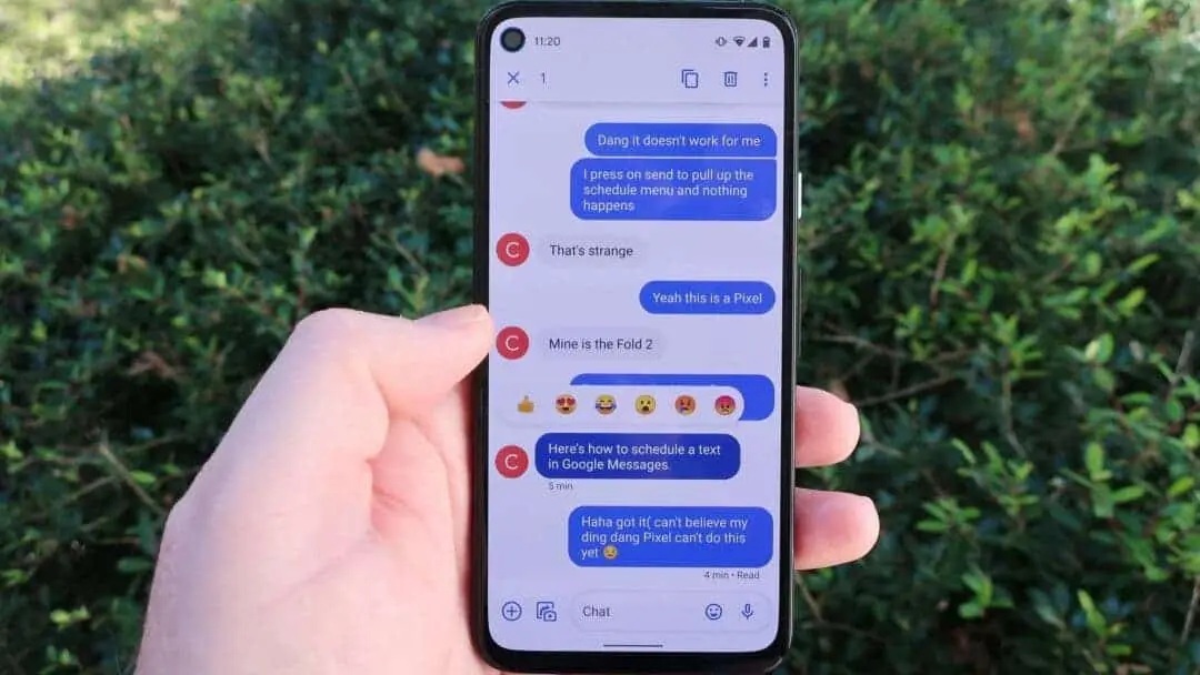 New Update Of Google Messages