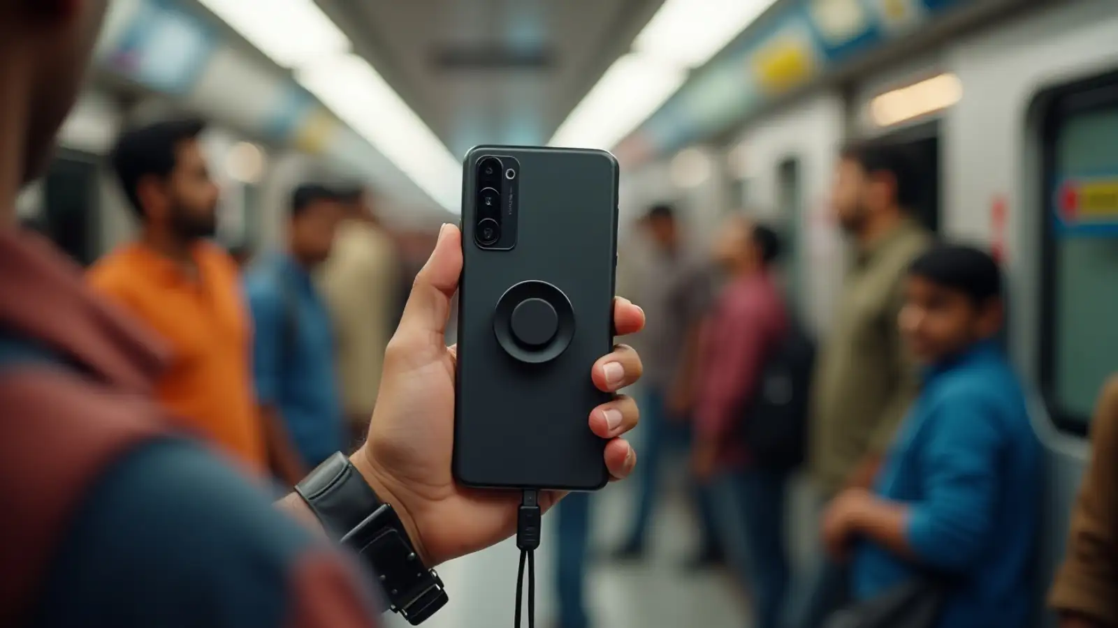 Smartphone Anti Snatching Tool