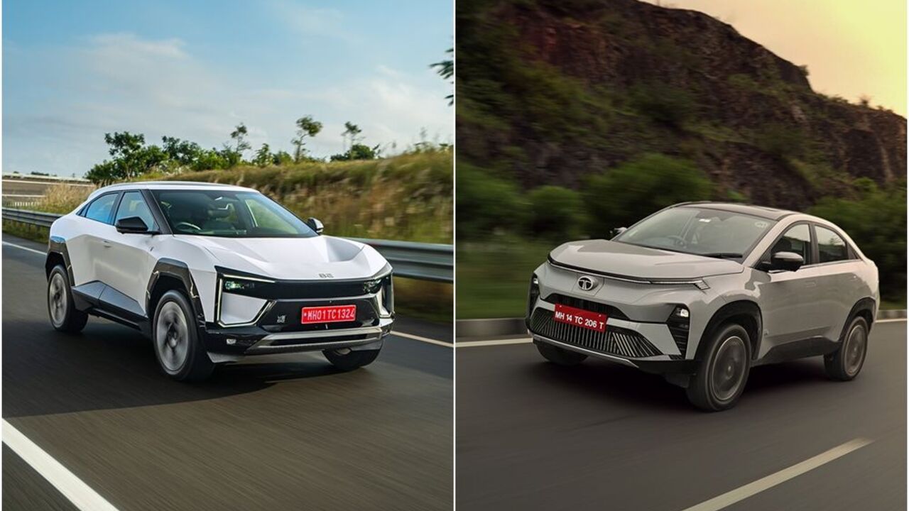 Tata Curvv EV Vs Mahindra BE 6
