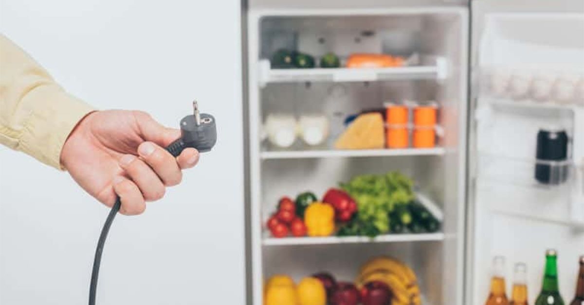 Turn Off Refrigerator