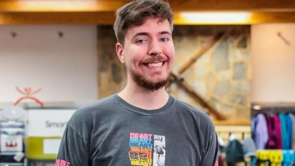 YouTuber MrBeast